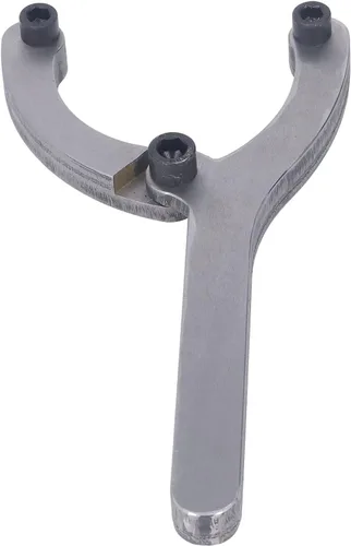 Miniatura 8 de FTVOGUE Llave de tuerca de glándula pesada Llave de tuerca de glándula ajustable Llave de cilindro hidráulico para quitar cilindros hidráulicos