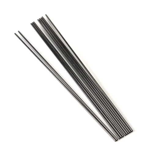 Miniatura 8 de Fielect Varilla de fibra de carbono de 0.079 in para avión RC Mate Pole Longitud 15.748 in 15.7 pulgadas 10 unids