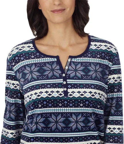Miniatura 2 de Nautica - Pijama de forro polar para mujer 2 piezas