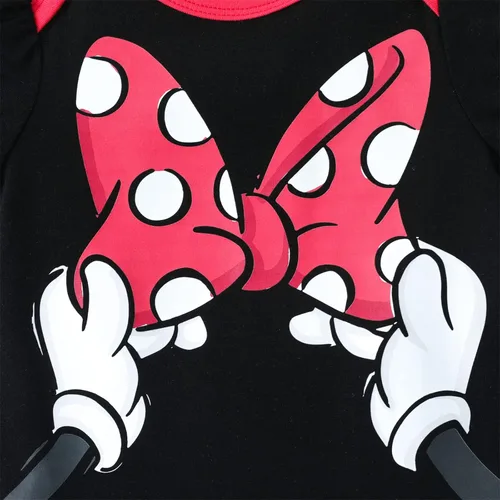 Miniatura 5 de Disney Conjunto de 2 mamelucos de algodón con manga abullonada de Minnie Mouse para bebé niña