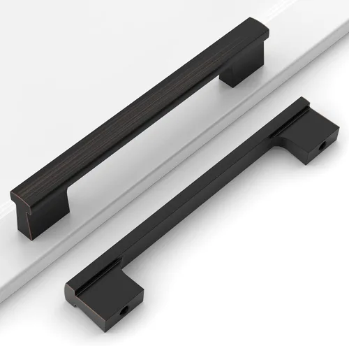 Miniatura 31 de Paquete de 12 tiradores para gabinete de 4 pulgadas (102mm) de níquel satinado cepillado, accesorios para gabinetes de cocina, cajones, cómodas