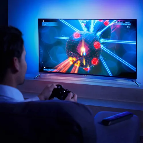 Miniatura 8 de Retroiluminación de TV, tira de luces LED RGB para computadora PC, 9.8 pies/9.8 ft detrás de TV, sincronización de música y función de temporizador