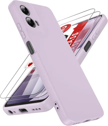 Miniatura 106 de LeYi Funda para Motorola Moto G Play 4G 2024: Funda para Moto G Play 4G 2024 con funda delgada y antiarañazos, silicona líquida a prueba de golpes