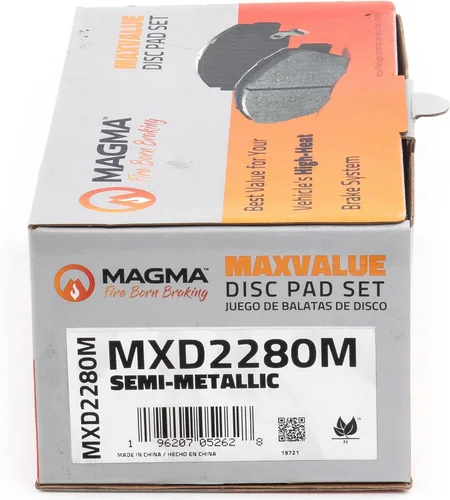 Miniatura 5 de MAGMA MaxValue MXD2280M Pastillas de freno semimetálicas, traseras
