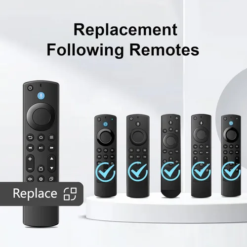 Miniatura 3 de Luyeper Control remoto de TV de repuesto para Amazon Fire Stick (4K Max, 4K, HD), Firestick 3ª generación, TV Cube e Insignia, Toshiba Smart TV