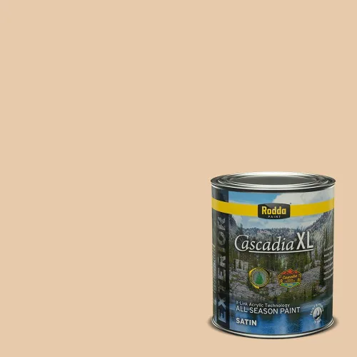 Miniatura 46 de Rodda Paint CASCADIA XL Pintura e imprimación satinada exterior en uno, cuarto de galón, abulón