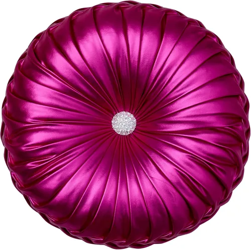 Miniatura 14 de EUCIOR Almohadas Decorativas Doradas, Almohada Circular, Almohadas Decorativas Plisadas de Calabaza Hechas a Mano, Almohadas Doradas, Almohadas
