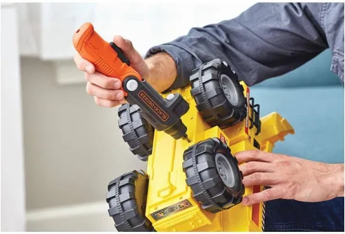 Miniatura 19 de BLACK+DECKER Destornillador inalámbrico con luz LED de 4V MAX, destornillador eléctrico con juego de 2 puntas (BDCSFL20C)