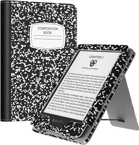 Miniatura 19 de MoKo Funda para Kindle de 6 pulgadas (11ª generación, versión 2024/2022)/(10ª/8ª generación, 2019/2016), carcasa de poliuretano ultraligera