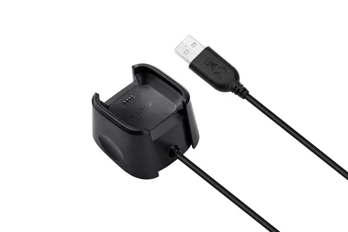 Miniatura 7 de Paquete de 2 bases de carga compatibles con cargador Fitbit Versa/Lite/SE, (no para Versa 2), soporte de cable para reloj inteligente