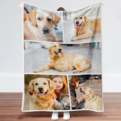 Miniatura 16 de Manta personalizada con fotos, manta de fotos personalizada, mantas personalizadas para parejas, regalos para cumpleaños, Navidad, aniversario, 7