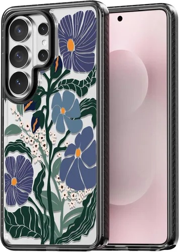 Miniatura 170 de Rosarnnah Funda compatible con Samsung Galaxy S24 Ultra, bonita estética, a la moda, divertida funda con estampado de gatito y gato, duradera a