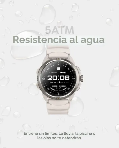 Miniatura 9 de Reloj inteligente resistente Cubitt Terra con GPS de doble banda, pantalla AMOLED de 1.48”, mapas sin conexión, VITA AI, entrenador AI, puntaje