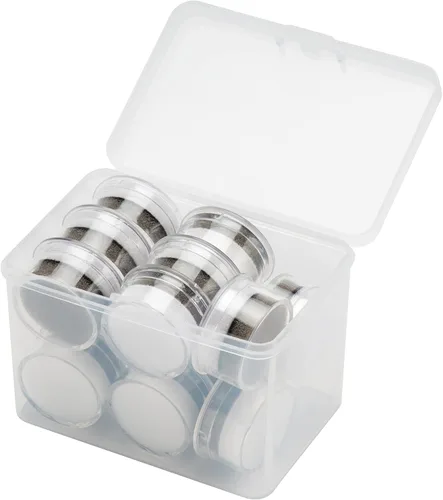 Miniatura 2 de Caja de exhibición pequeña y suelta de 15 piezas, con tapa transparente para gemas, diamante