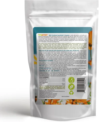 Miniatura 2 de EcoVenger Bolsa multiusos de gránulos en V, horticultura o uso doméstico para protección en interiores y exteriores contra insectos y roedores