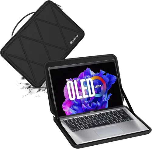 Miniatura 46 de Smatree Funda Protectora EVA Dura Compatible para Acer Aspire 5 A515/3 A315/1 A115 de 15.6 Pulgadas, para Acer Aspire Vero Green-AV15 Funda Serie X