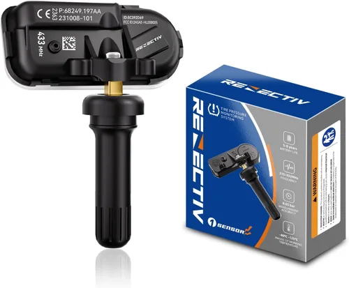 Miniatura 12 de RENECTIV Paquete de 4 sensores TPMS, sensores de monitor de presión de neumáticos de 433 Mhz compatibles con RAM 2014-2022 1500 2500 3500 4500 5500
