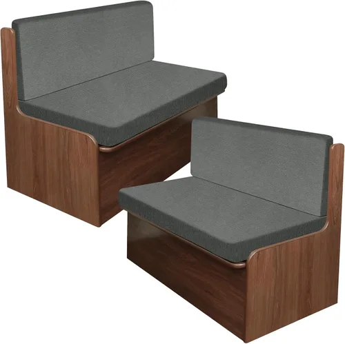 Miniatura 29 de Fundas de cojín tipo cuero para sofá, juego de fundas protectoras de muebles para sillón seccional, sofá biplaza de tela de elastano elástica