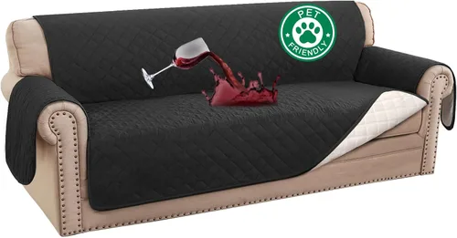 Miniatura 30 de Turquoize Funda 100% Impermeable para Sillón de Ala Fundas para Sillón de Ala con Brazos Protector de Silla Sofá Protector Triple Antideslizante