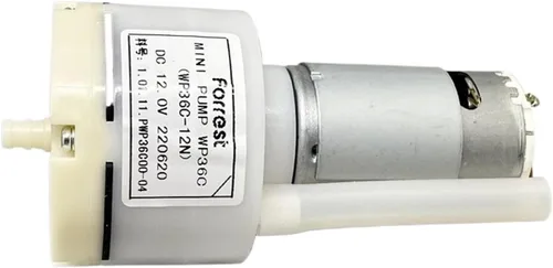 WP36C DC 12V 10L/M -60KPa Gran Flujo 555 Motor Bomba de aire de vacío Bomba de diafragma de succión de presión negativa Bomba de diafragma DIY