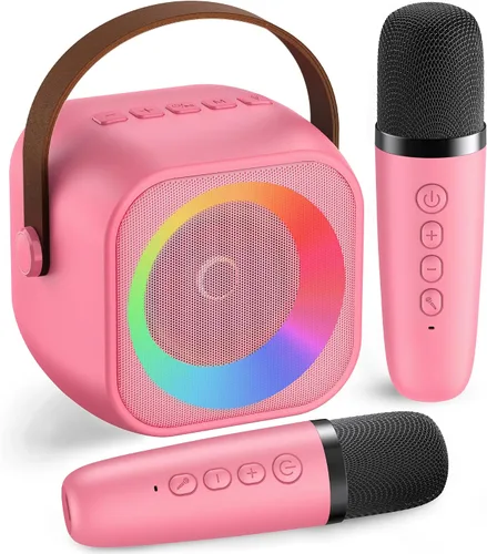Miniatura 16 de Máquina de karaoke para niños, regalos de karaoke para niñas de 4, 5, 6, 7, 8, 9, 10, 12 años o más, fiesta de cumpleaños, 4 a 12 años, juguetes