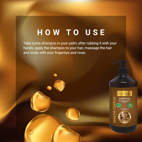 Miniatura 3 de Champú para el cabello con queratina Champú orgánico para el cuidado del cabello Previene la pérdida de cabello promueve el crecimiento