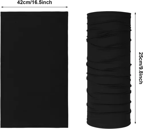Miniatura 4 de Geyoga 6 piezas de protección UV para el verano, polaina de cuello refrescante, ropa para la cara, polaina para cuello, bufanda, protector solar