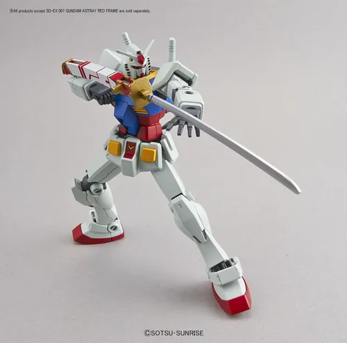Miniatura 7 de Bandai Hobby SD EX-Standard 007 Astray Red Frame "Gundam Seed Astray" Kit de construcción