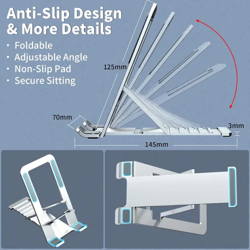 Miniatura 3 de Soporte de teléfono celular para iPhone 17 Pro Max 17e 16e 16 15 14 13 para Samsung S26 Ultra S25 S23 A17 A16 Pixel 10a soporte de cuna ajustable