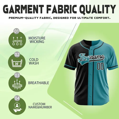 Miniatura 3 de Camiseta de béisbol personalizada con número de nombre cosido o impreso, camiseta de béisbol para hombres, mujeres, jóvenes, camiseta de béisbol