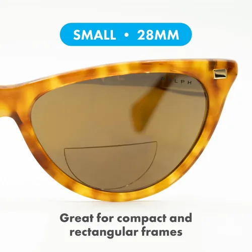 Miniatura 2 de StickTite Lenses Small 28mm stick-on bifocal lens, convert sunglasses into magnified bifocal reading glasses