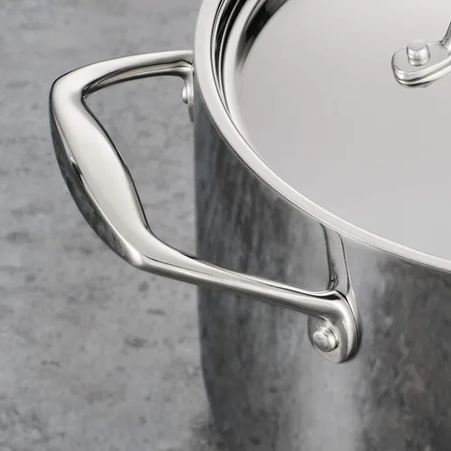 Miniatura 5 de Tramontina 80116/004DS Gourmet - Sartén (acero inoxidable 18/10, apta para inducción, triple capa), Set de utensilios de cocina