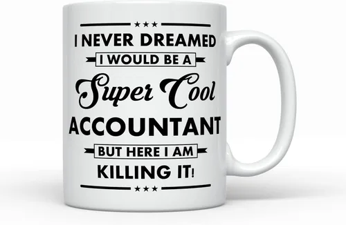 Taza de café de contador, regalos divertidos para el mejor contador de CPA, regalo para hombres para mujeres, graduación de agradecimiento