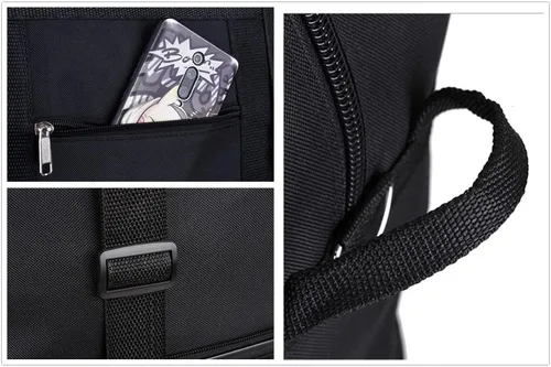 Miniatura 6 de Bolsa de viaje Oxford expandible extra grande con ruedas, impermeable, ligera, plegable, maleta, Entramado, Equipaje extensible central rígido