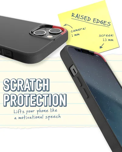 Miniatura 3 de Smartish - AW Shoots - Funda delgada para iPhone 13, Gripmunk [ligera + protectora], funda fina - Compatible con iPhone 13