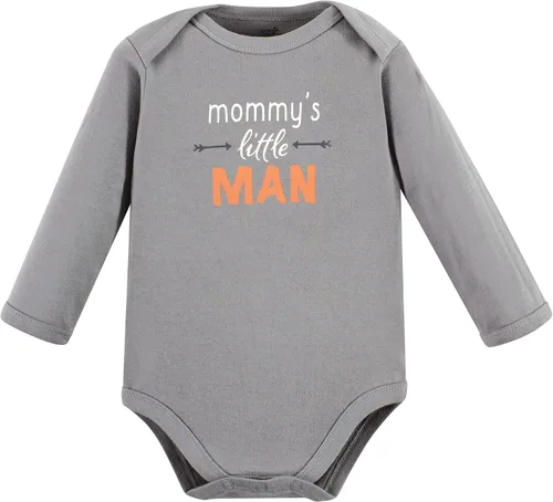 Miniatura 3 de Touched by Nature Body unisex de algodón orgánico de manga larga para bebé, Niño Bosque