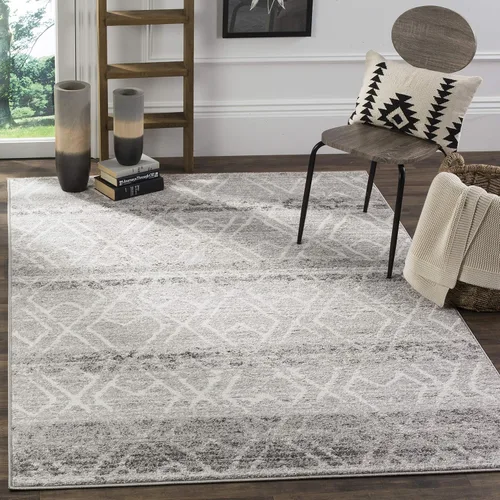 Miniatura 10 de SAFAVIEH Adirondack Collection - Alfombra de pasillo de 2 pies 6 pulgadas x 6 pies, diseño envejecido, no desprende pelusa y de fácil cuidado, ideal