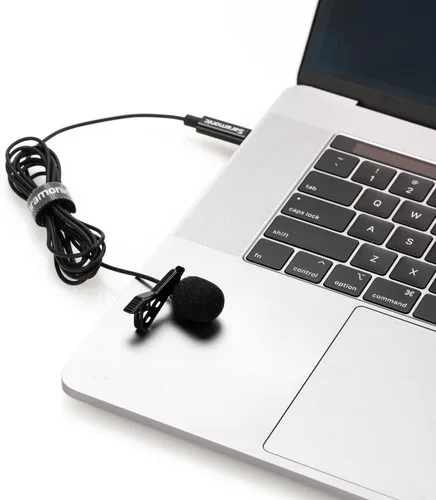 Miniatura 4 de Saramonic LavMicro-U - Micrófono de solapa USB C para iPhone 15, iPad, Android, micrófono de solapa de condensador omnidireccional para vlogging