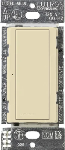 Miniatura 6 de Lutron Maestro MA-S8AM-WH, interruptor digital, 8 A, un solo polo/ubicación múltiple, color blanco