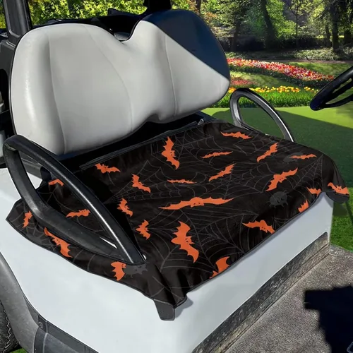 Miniatura 9 de Fundas de asiento de carrito de golf, toalla de manta de asiento de carrito de golf, cubierta de asiento de carrito de golf para asientos de 2