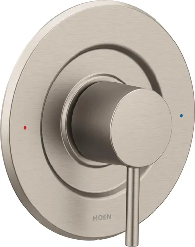 Moen - Vestidura T2191BN de regulador de temperatura PosiTemp para tina/regadera, sin incluir la válvula, de níquel satinado, T2191BN Níquel