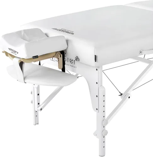 Miniatura 3 de Master Massage Montclair - Mesa de masaje portátil, cama profesional de fisioterapia de belleza, cama facial plegable, extra ancha, paquete de Negro