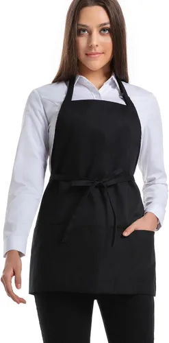 Miniatura 13 de Syntus Chef Apron for Men Women Kitchen Cooking Apron with Pockets, Adjustable Bib Aprons Stain Resistant