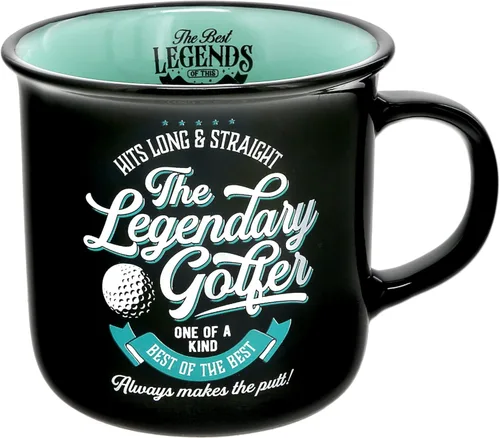 Miniatura 10 de Pavilion Gift Company - Taza de cerámica de 13 onzas, taza de café de doble cara, taza de café para pesca, golf, caza, juego, pickleball, cerveza