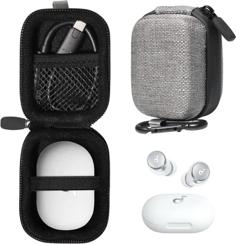 Miniatura 6 de Funda para auriculares inalámbricos Anker Space A40 con cancelación activa de ruido autoajustable (negro)