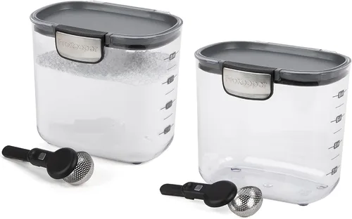 Miniatura 15 de Progressive International ProKeeper+ Juego de recipientes de almacenamiento de alimentos de plástico transparente herméticos para la cocina