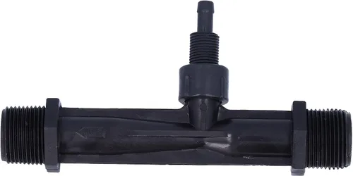 Inyector de la irrigación, instalación fácil durable del tubo PVDF del mezclador de Venturi de la profundidad de trabajo de G3/4 0.0-8.2 ft para la