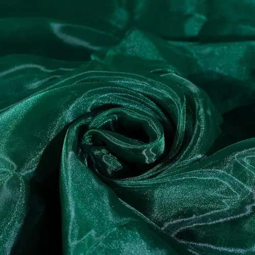 Miniatura 11 de Fynite Tela de organza rosa bebé por yarda 1 yarda de largo 44" de ancho Organza sedoso nupcial para vestido de novia DIY, manualidades
