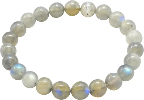 Miniatura 145 de Amazing Gemstone Pulsera de cristal para mujeres y hombres, pulsera de cristal curativo de protección, pulsera elástica con cuentas de piedras