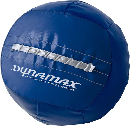 Miniatura 3 de Dynamax Standard Medicine Ball, 4–30 lb Soft Shell Wall Ball, 14-Inch Weighted Exercise Ball for Strength Training, Core Workouts, Conditioning &